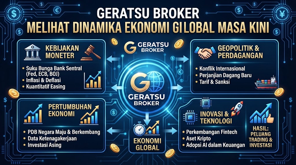 Geratsu Broker Melihat Dinamika Ekonomi Global Masa Kini